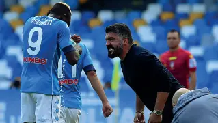  ??  ?? New entry
Qui accanto Bakayoko e Osimhen, tra i nuovi volti del Napoli di questa stagione che vuol far strada anche in coppa