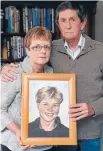  ?? Photo: DEREK FLYNN/FAIRFAX NZ ?? Marilyn, left, and Kevin O’Donnell will be at Cave Creek to mark the 20th anniversar­y of the tragedy. Marilyn is the mother of victim De-Anne Reid.