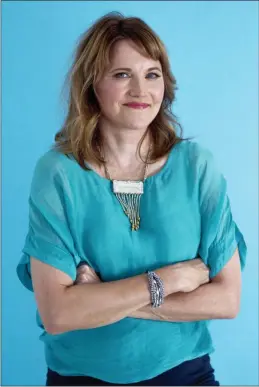  ?? ANDY KROPA — INVISION — AP ?? Lucy Lawless poses for a portrait in New York to promote her new crime TV series “My Life Is Murder,” which has just premiered on Acorn TV.