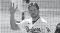  ?? RICK SCUTERI/USA TODAY SPORTS ?? Dodgers starting pitcher Trevor Bauer waves to fans Monday after leaving the game in the third inning in his spring training debut with the team.