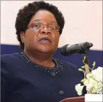  ??  ?? Joice Runaida Mugari Mujuru