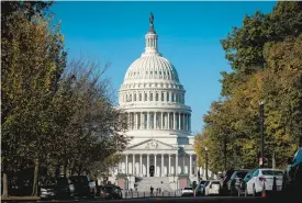  ?? AL DRAGO / GETTY IMAGES / AFP ?? Le Capitole à Washington