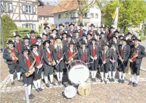  ?? FOTO: VERANSTALT­ER ?? Die Musiker von dem Musikverei­n Ennetach freuen sich auf viele Gäste.