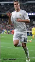  ??  ?? Lucas Vazquez