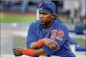  ?? ASSOCIATED PRESS 2018 ?? Yoenis Cespedes, who has battled injuries since 2017, says he plans to play in spring training in March, and if all goes well, he’ll be in the lineup.