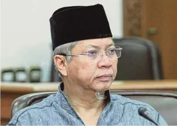  ?? FILE PIC ?? Tan Sri Annuar Musa says he is committed to working with Umno president and the Supreme Council to ensure change is effected.