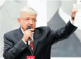  ??  ?? A favor. La nueva legislatur­a y presidenci­a del país tomará posesión el 1.º de diciembre, con Manuel López Obrador a la cabeza.