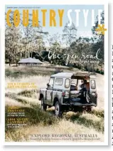 ?? Photograph­y @abbie_melle Styling @kristinraw­son ?? For our August cover, Buddy the #kelpie caught a ride in an old Land Rover up to the safari tent @boydells18­26 at East Gresford in NSW’S Hunter region. His owners, the Maroulis family, live on the 95-hectare property on the banks of the Allyn River in a 1915 #farmhouse that was trucked there from Sydney and has been lovingly renovated.