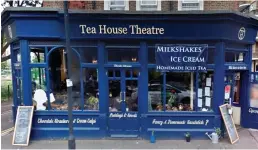  ??  ?? Come and work for us: Tea House Theatre in south London