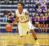  ?? PHOTO PROVIDED BY UALBANY ?? UAlbany sophomore David Nichols will likely play an increased role for the men’s basketball team in 2016-17.