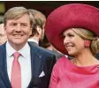  ?? Foto: dpa ?? Beliebt: König Willem Alexander und seine Frau Máxima.