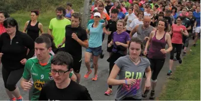  ??  ?? Runners at a previous Tintern run. SEE NUMBER FOUR