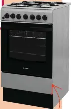  ??  ?? Indesit Cloe IS5G4PHX 50cm dual-fuel cooker in Silver, £249, AO.com