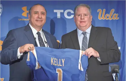  ?? JAYNE KAMIN-ONCEA/USA TODAY SPORTS ?? If not as successful as Alabama’s Nick Saban, to name one coaching contempora­ry, new UCLA head coach Chip Kelly’s impact on the college game cannot be overstated.