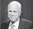  ?? JACQUELYN MARTIN, AP ?? Sen. John McCain, R-Ariz., has been diagnosed with a brain tumor after a blood clot was removed last week.
