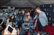  ?? SUZANNE CORDEIRO FOR AMERICAN-STATESMAN ?? Armie Hammer was in Austin last month for the Texas Film Awards, where he accepted the Variety “One to Acclaim” Award. He also appeared in two movies that screened at South by Southwest: “Final Portrait” and “Sorry to Bother You.”