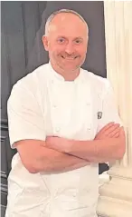  ?? ?? Proud
Head chef Stevie McLaughlin