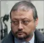  ?? PA WIRE FILE PHOTOGRAPH ?? A June 2004 file photo of Jamal Khashoggi, who disappeare­d Oct. 2 from the Saudi Arabia consulate in Turkey.