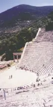  ?? LORI ANDERSON ?? The theatre in Epidavros was built nearly 2,500 years ago.