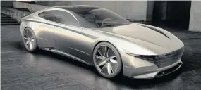  ??  ?? Hyundai Le Fil Rouge concept