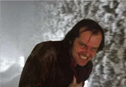  ?? WARNER BROTHERS ?? Researcher­s tested whether fans of scary movies like “The Shining” are scarier themselves.