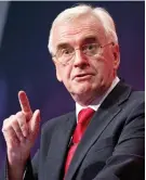  ??  ?? Back in time: John McDonnell