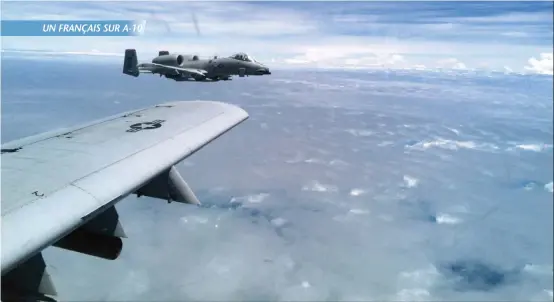  ??  ?? En vol d’entraîneme­nt avec le 75th Fighter Squadron. Une expérience unique dans la carrière d’un pilote, même si elle s’est terminée pour Dario sur une note amère… (coll Dario)