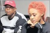  ?? PICTURE: ZANELE ZULU ?? NO VISA, NO TRAVEL: Babes Wodumo failed to travel to LA because her manager, known as Mampintsha (pictured), did not get her a visa in time.