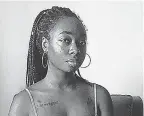  ?? ?? Poet Tonya Ingram, 31, died in late 2022 in Los Angeles while waiting for a kidney transplant.