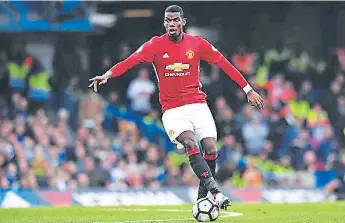  ??  ?? CONTENCIÓN. El francés Paul Pogba quiere dejar el Manchester United.