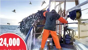  ?? Pictures: AFP & GETTY ?? Michel Barnier, left, wants the UK to agree to EU trawlers using British waters before talks progress