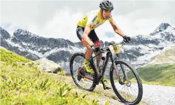  ?? ARCHIVFOTO: PRIVAT ?? Mit guten Resultaten beim Bikefestiv­al in Frankreich hat Jochen Käß von Centurion Vaude die Radsaison 2018 beendet.