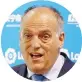  ?? ANSA ?? Javier Tebas, 58 anni, presidente della Liga