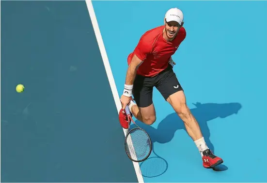  ?? GETTY IMAGES ?? Andy Murray has suffered an injury setback and as a precautiop­n has decided to skip the Australian Open.