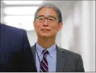  ?? PABLO MARTINEZ MONSIVAIS / AP ?? Justice Department official Bruce Ohr arrives last week on Capitol Hill for a closed House hearing.