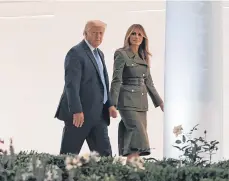  ?? GETTY ?? Está previsto que Trump pronuncie su discurso de aceptación desde la explanada sur de la Casa Blanca.