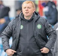  ??  ?? Celtic manager Neil Lennon is ready for Riga