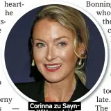  ?? ?? Corinna zu SaynWittge­nstein