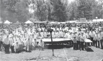  ??  ?? La Omelette Gigante se ha consolidad­o como uno de los atractivos turísticos más importante­s del distrito de Saavedra.