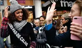  ??  ?? La Miss Nordiste Annabelle Varane espère succéder à Maëva Coucke.