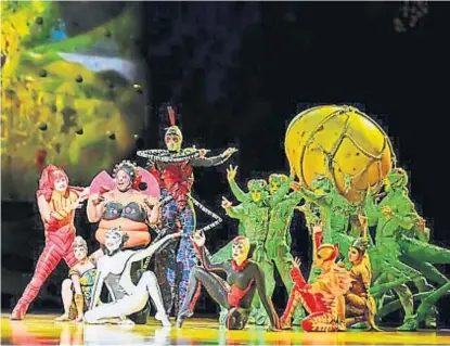  ?? (KESINGTON MUMS) ?? ¿Se cae? El Cirque du Soleil iba a venir el año próximo con “Ovo”. Ahora, está en suspenso.