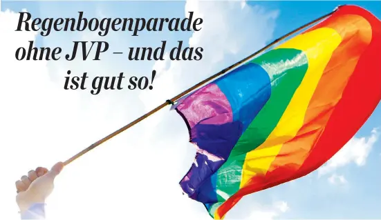  ??  ?? Die Stadt Wien ist derzeit Gastgeberi­n der Europride. Einer der Höhepunkte des Events ist die Regenbogen­parade am 15. Juni.