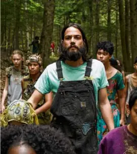 ?? IAN WATSON/HBO MAX ?? Daniel Zovatto in “Station Eleven,” which features a similar story line to “The Last of Us.”