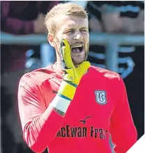  ??  ?? Dundee keeper Scott Bain.