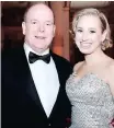  ?? ?? PRINCE Albert of Monaco and his daughter Jazmin Grace Grimaldi.