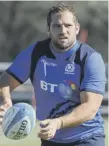  ??  ?? Fraser Brown: Switches from hooker to flanker.