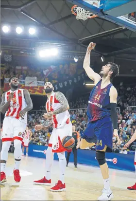  ?? FOTO: PEP MORATA ?? El Barça de basket no ha sabido competir esta temporada en Europa