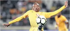  ?? Backpagepi­x | ?? KHAMA Billiat scored a crucial goal for Kaizer Chiefs against Zesco United yesterday.