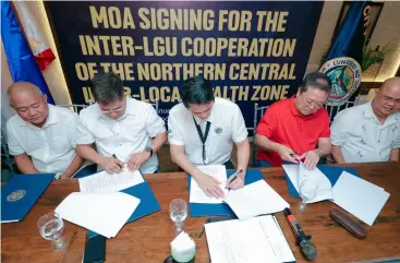  ?? ?? The MOA signing was held on January 29, 2024 at Maria Kusina in Bacolod City.