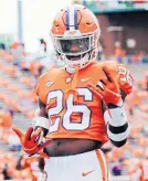  ?? COURTESY OF MADDIE WILLIAMS/CLEMSON ATHLETICS ?? Sheridan Jones, a 6-foot, ” 185-pound sophomore cornerback A from Maury High, says he’s faster than he was last year.